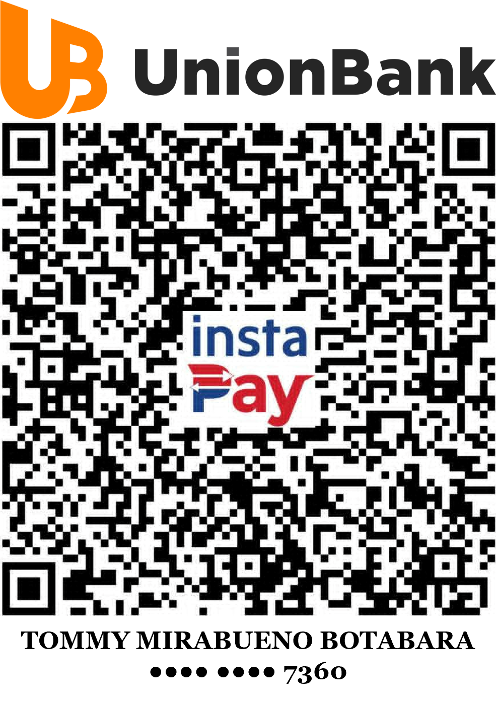 UnionBank QR code