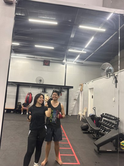 The earliest photo of Tommy and Jeyan together